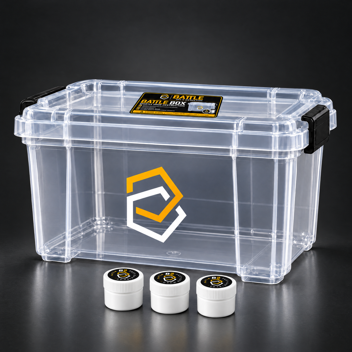 Battle Box Starter Kit (Box + 3x Mini Gas)